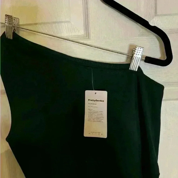 BNWT Pretty Gardens Green Womens Dress size Med - Picture 7 of 15